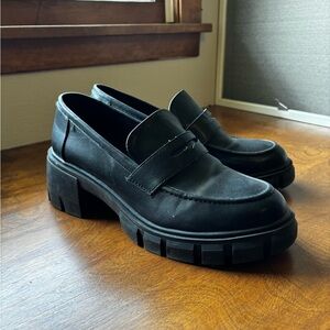 Loafer Heel Shoes